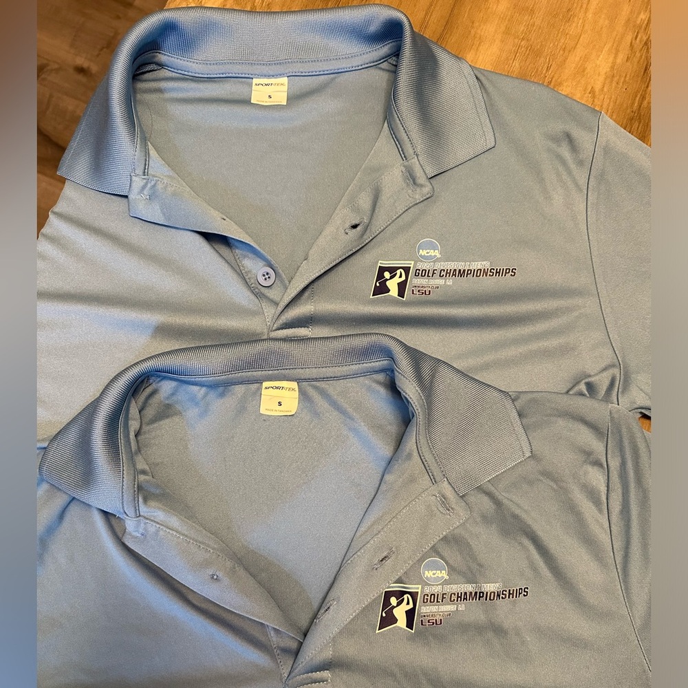 2 NCAA golf men’s polos